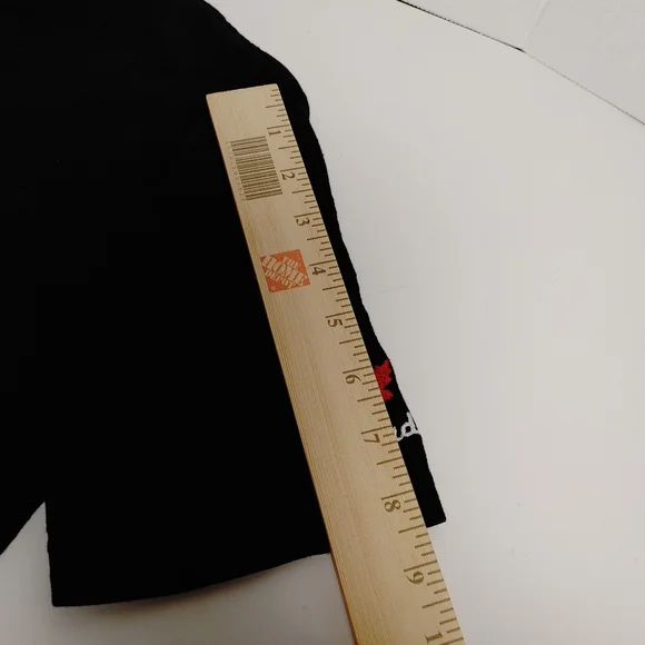 (4/$20) Men's Canada Black Short Sleeve T-Shirt Canadiana Size XS - Picture 9 of 11